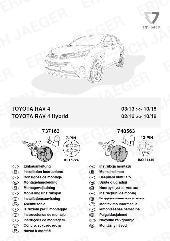 TOYOTA RAV 4 ARACA ÖZEL ORJİNAL ELEKTRİK MODÜLÜ