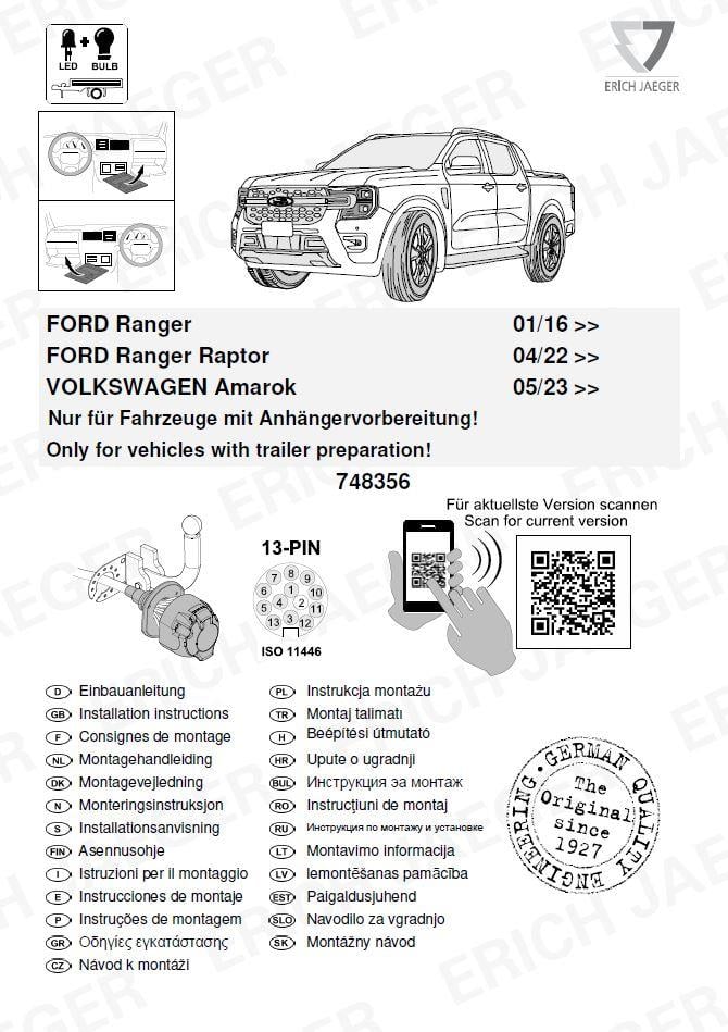 FORD RANGER ARACA ÖZEL ORJİNAL ELEKTRİK MODÜLÜ