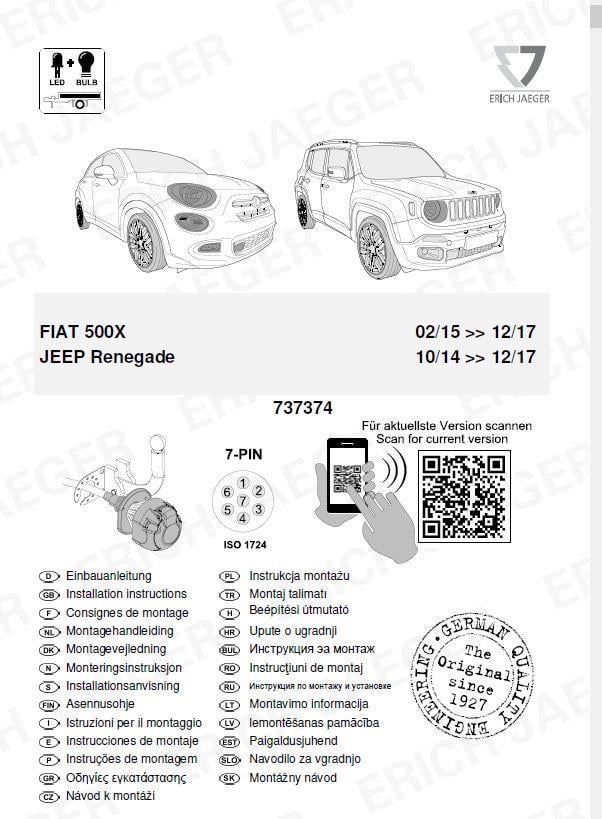 FIAT 500X  ARACA ÖZEL ORJİNAL ELEKTRİK MODÜLÜ