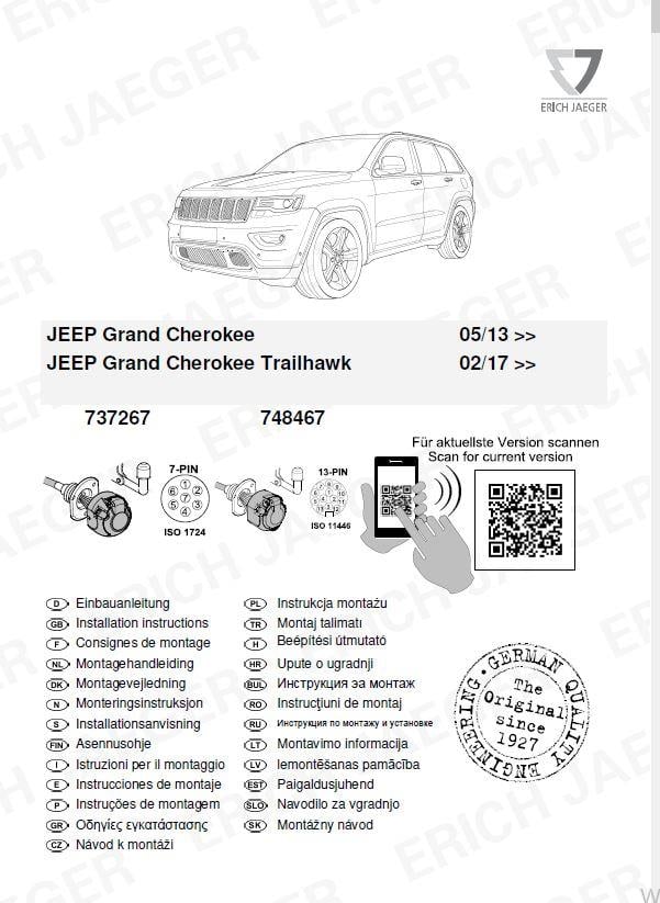 JEEP GRAND CHEROKEE ARACA ÖZEL ORJİNAL ELEKTRİK MODÜLÜ 