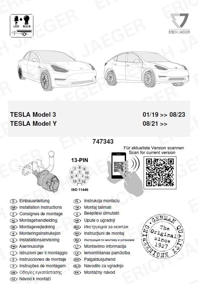 TESLA MODEL 3 ARACA ÖZEL ORJİNAL ELEKTRİK MODÜLÜ