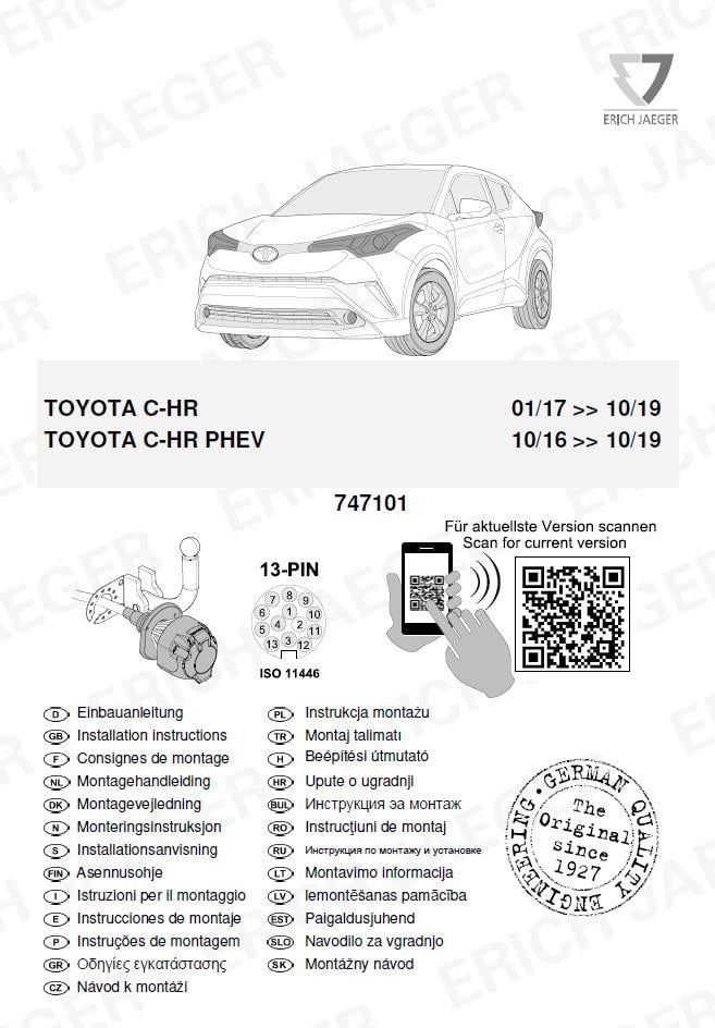 Totyota C-HR ARACA ÖZEL ORJİNAL ELEKTRİK MODÜLÜ