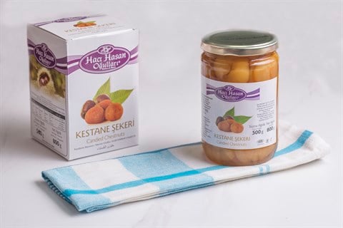Kestane Şekeri Kavanoz Büyük 800GR