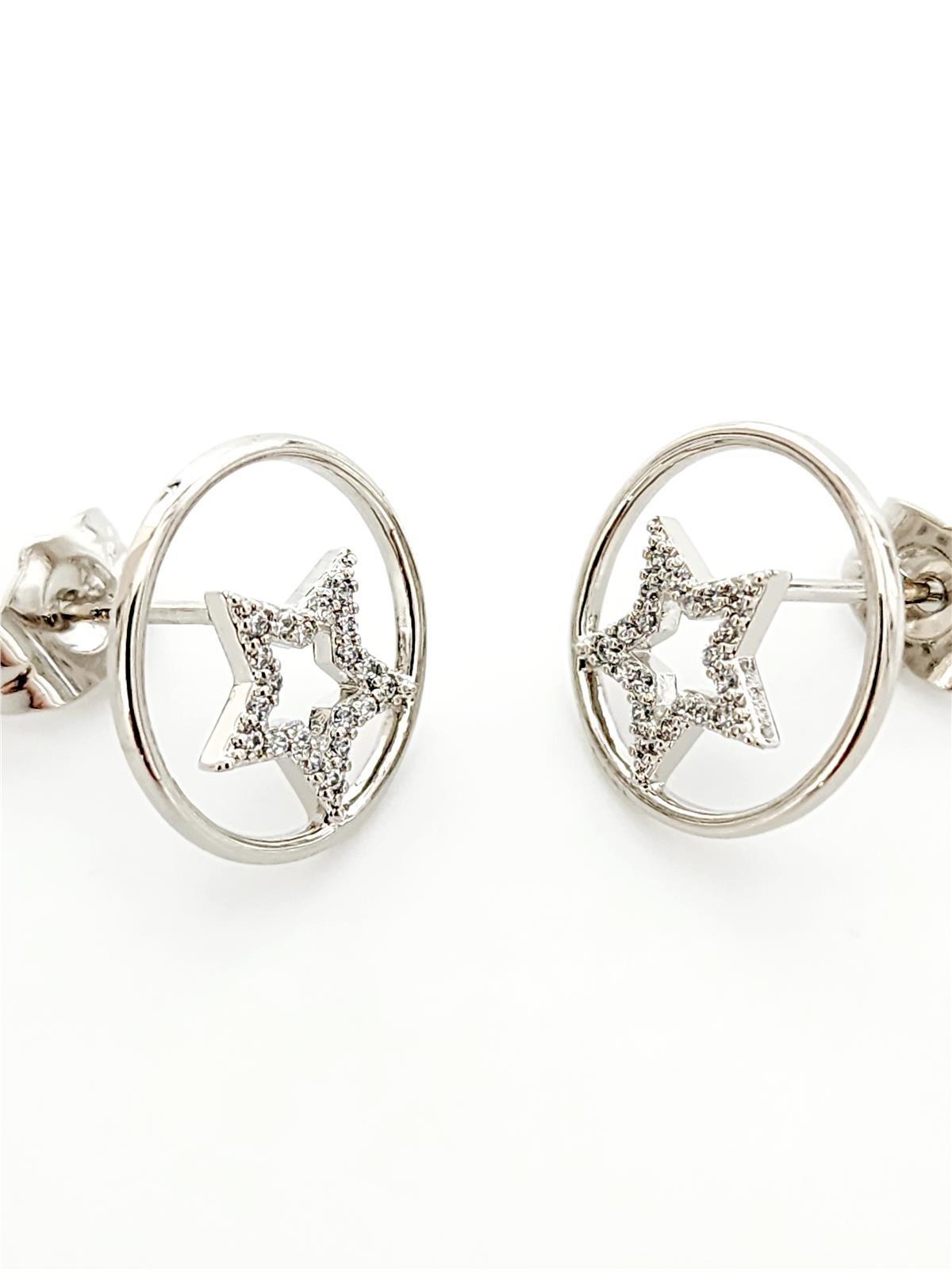 Circle Star Silver VIP Xuping Küpe