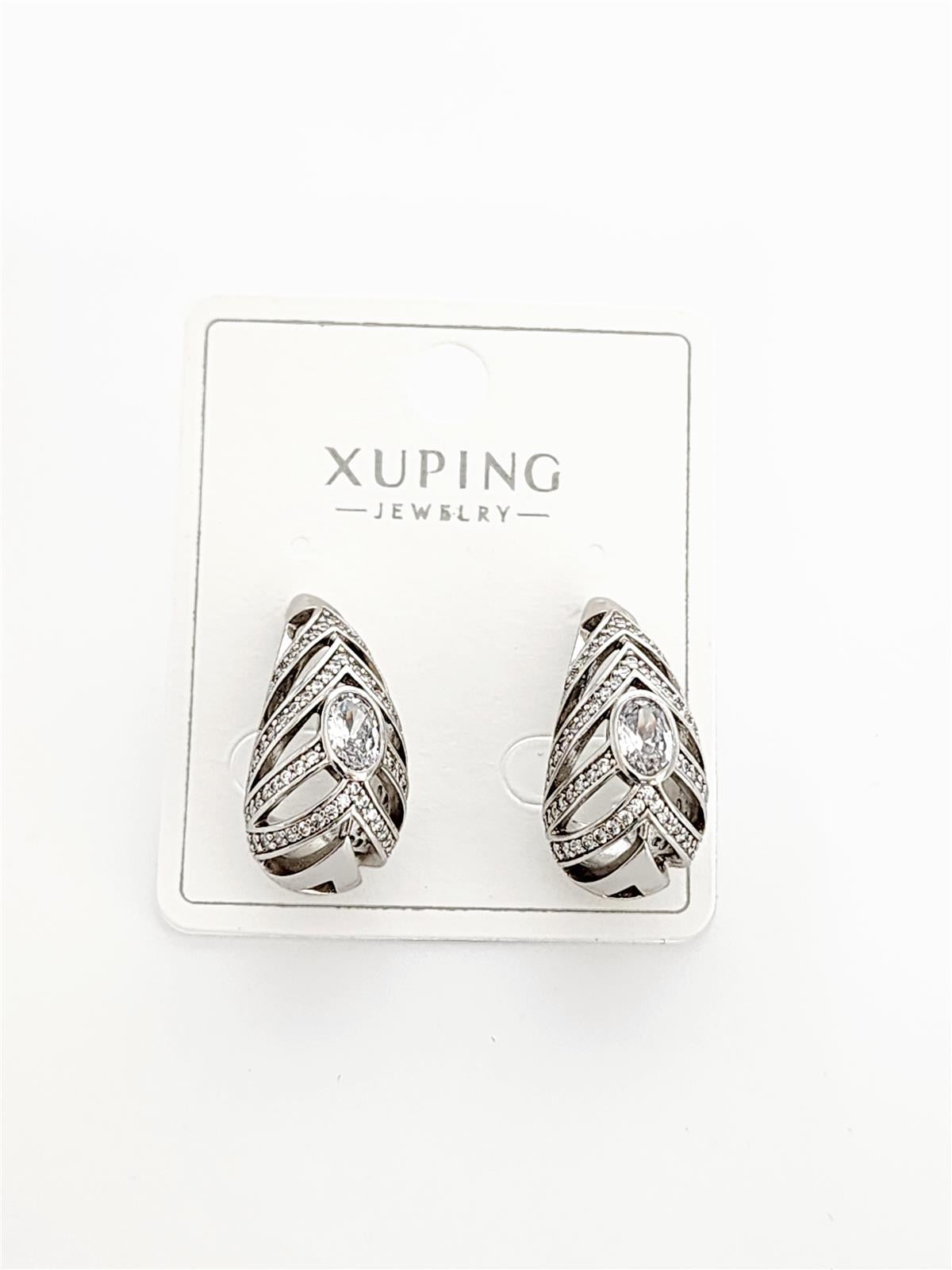 Kaburga Damla Silver VIP Xuping Küpe