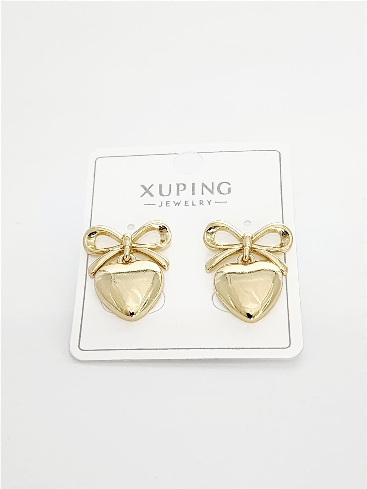 Kalp Kurdele Gold VIP Xuping Küpe