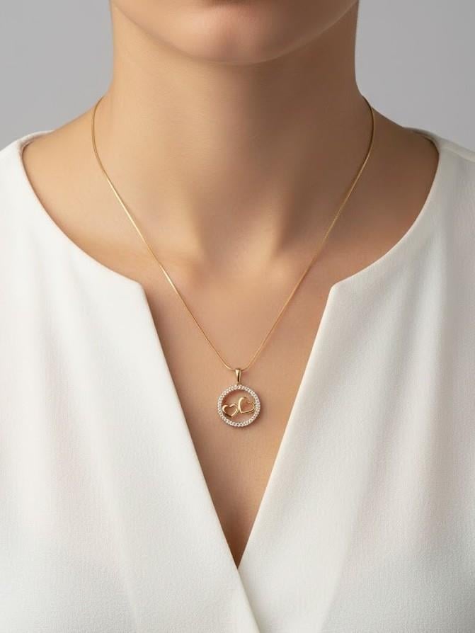 Love Zirkon Premium Xuping Kolye