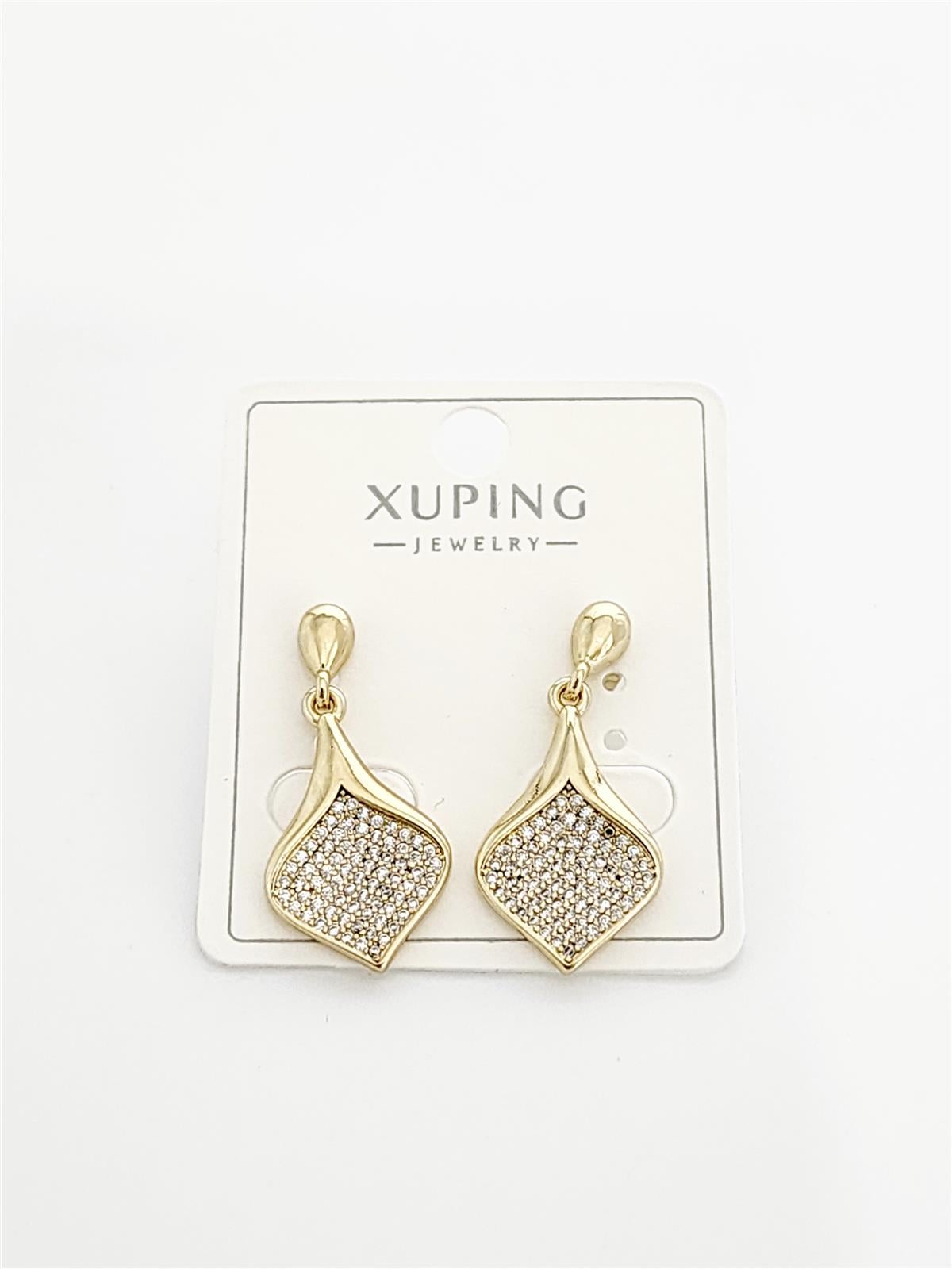 Shining Square Gold VIP Xuping Küpe