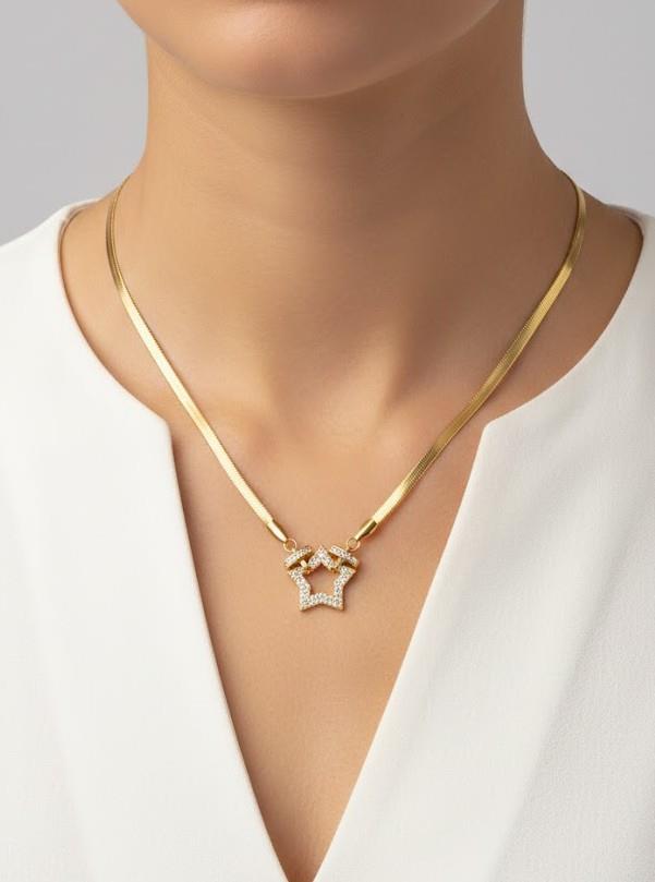 Zirkon Star Kolye