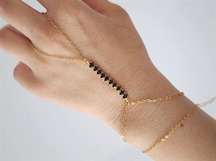 Arpa Taşlı Çelik Halhal