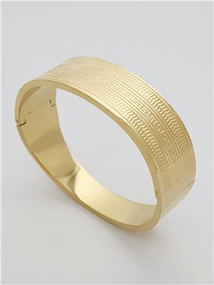 Asya Model Gold Kelepçe Bileklik