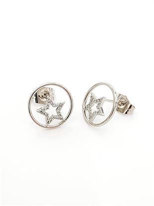 Circle Star Silver VIP Xuping Küpe