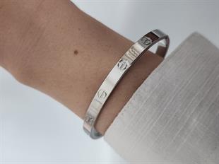 Crtr Silver Kelepçe Bileklik