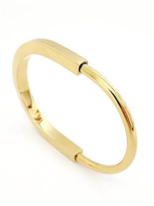 Gold Kilit Kelepçe Bileklik