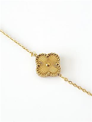 Golden Tek Yonca Bileklik