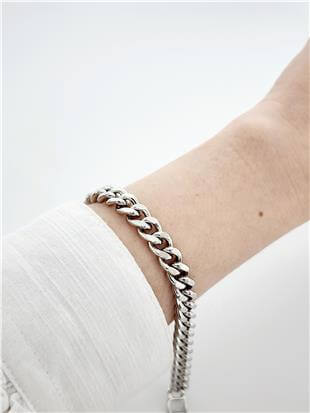 Klasik Zincir No:4 Silver Xuping VIP Premium Bileklik