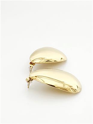 Modern Oval Model Küpe