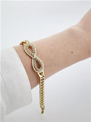 Sonsuzluk Zirkon Gold Xuping VIP Premium Bileklik