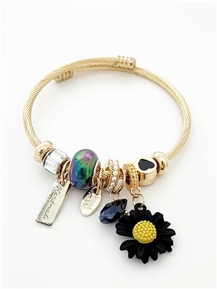 Sunfower Charm Kelepçe Bileklik