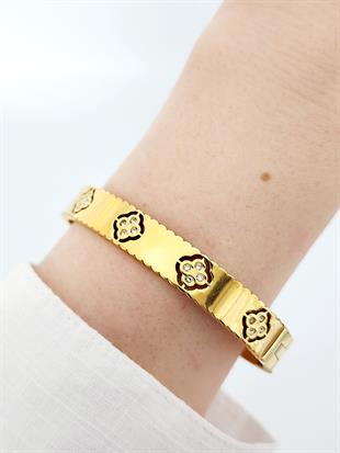 Yonca Dizisi Kelepçe Bileklik