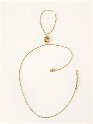 Zirkon İşlemeli Çelik Şahmeran