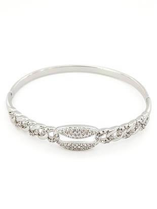 Zirkon Retro Silver Xuping VIP Bileklik