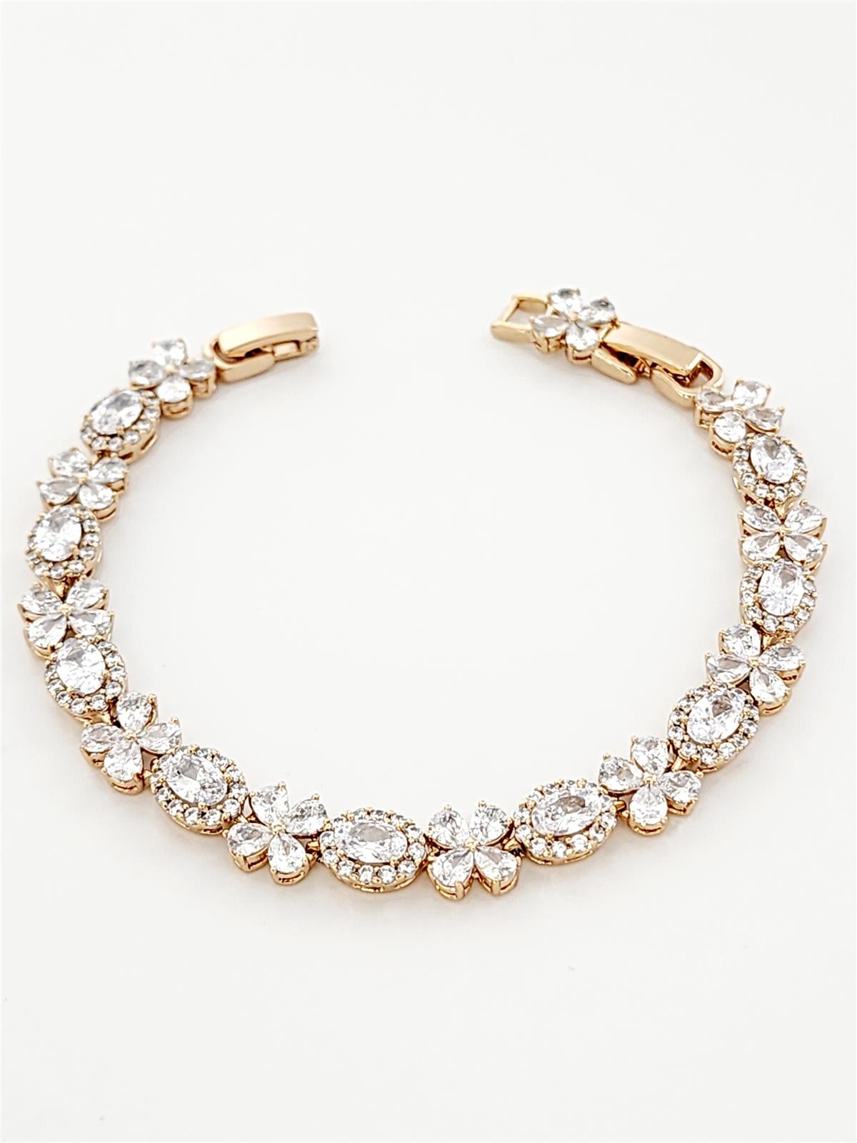 Yonca Kristal Silver Xuping VIP Premium Bileklik