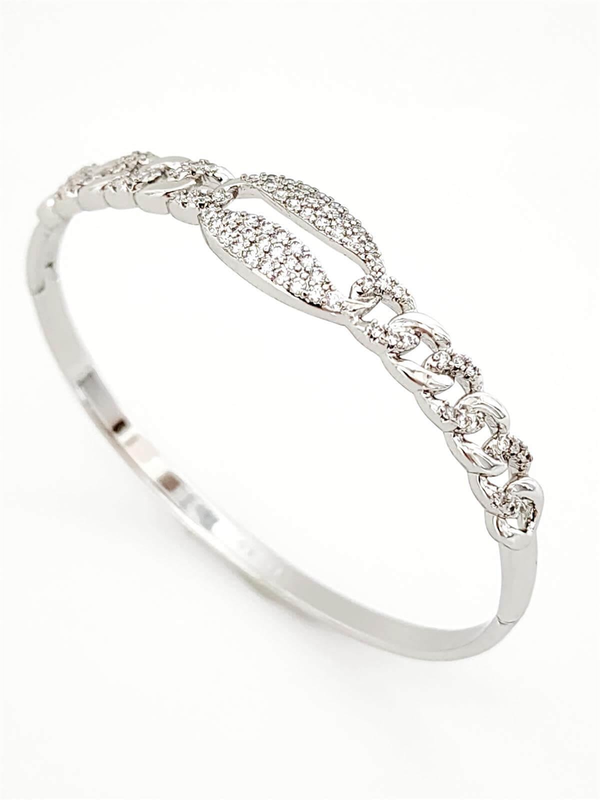 Zirkon Retro Silver Xuping VIP Bileklik