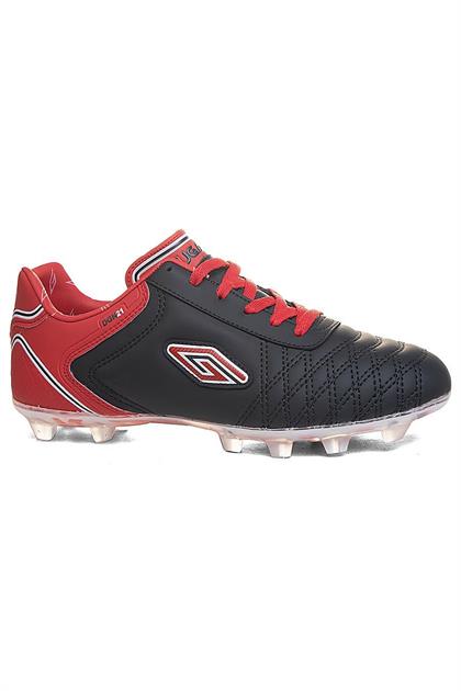 Bluefeet Dgn Kırmızı Siyah Erkek Krampon Futbol Spor Ayakkabı