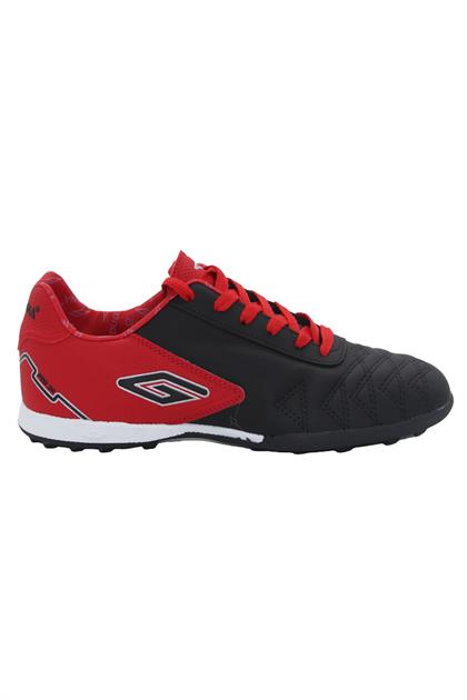 Bluefeet Dgn Siyah Kırmızı Halısaha Erkek Futbol Spor Ayakkabı