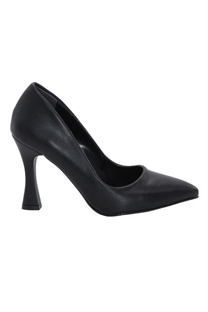 Bluefeet S58 Siyah 8 Cm Sivri Burun Kadın Stiletto Ayakkabı