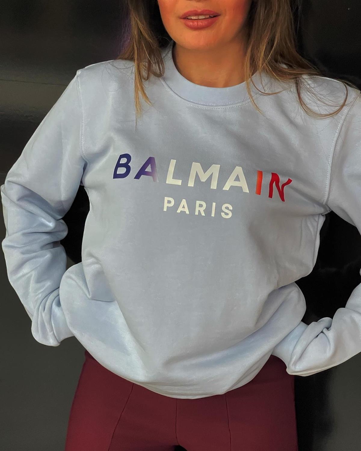BEBE MAVİSİ BALMAIN SWEAT