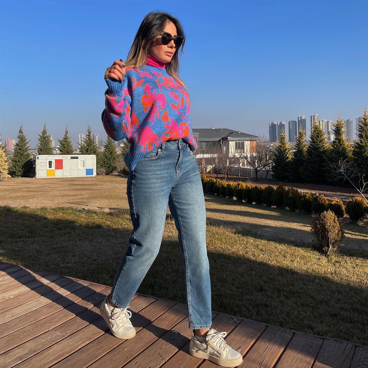 BENETTON YÜKSEK BEL YUMUŞAK JEAN