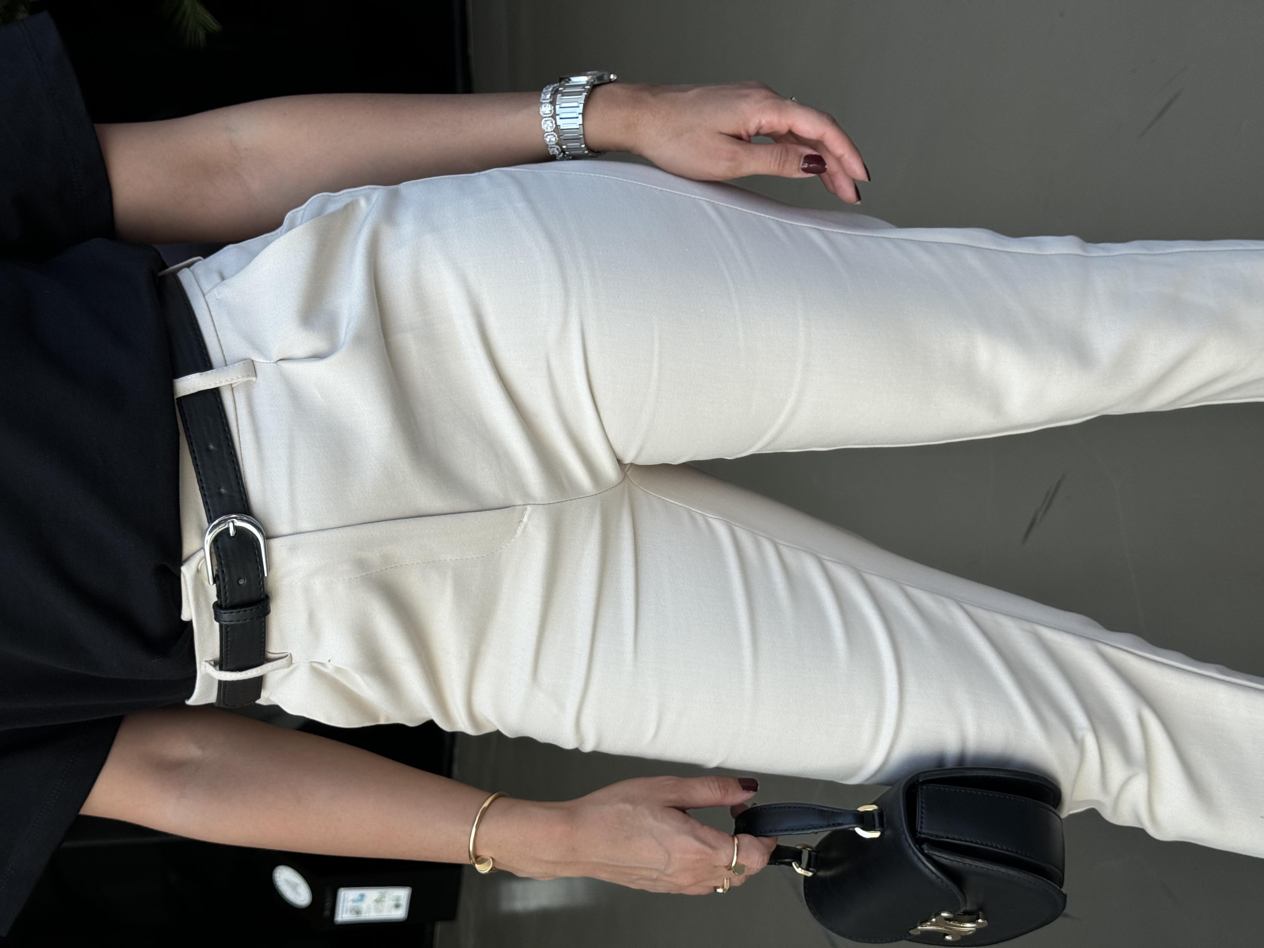 KEMERLİ SMART PANTALON