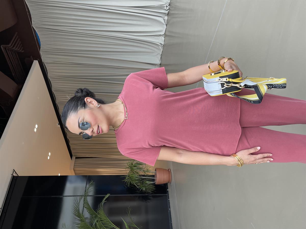 OYSHO GÜLKURUSU T-SHIRT