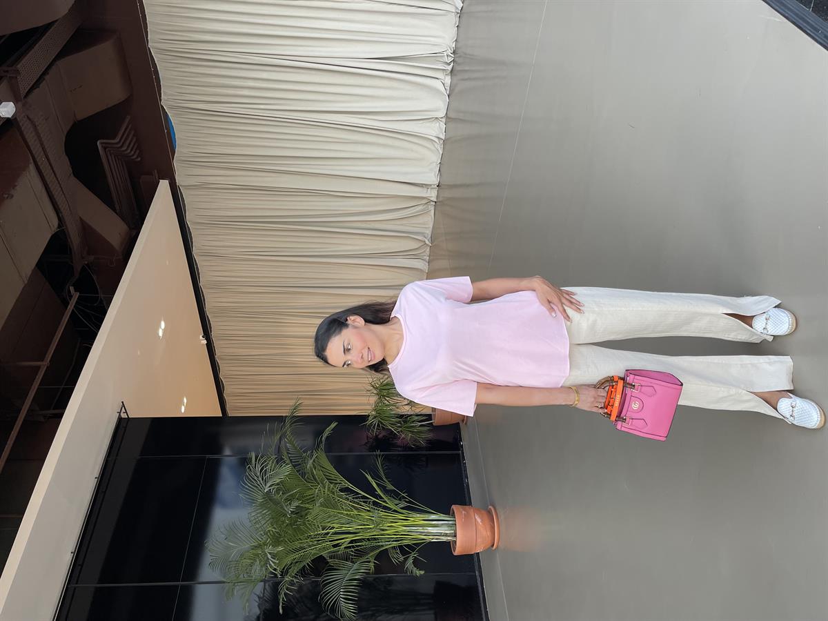 OYSHO PEMBE T-SHIRT
