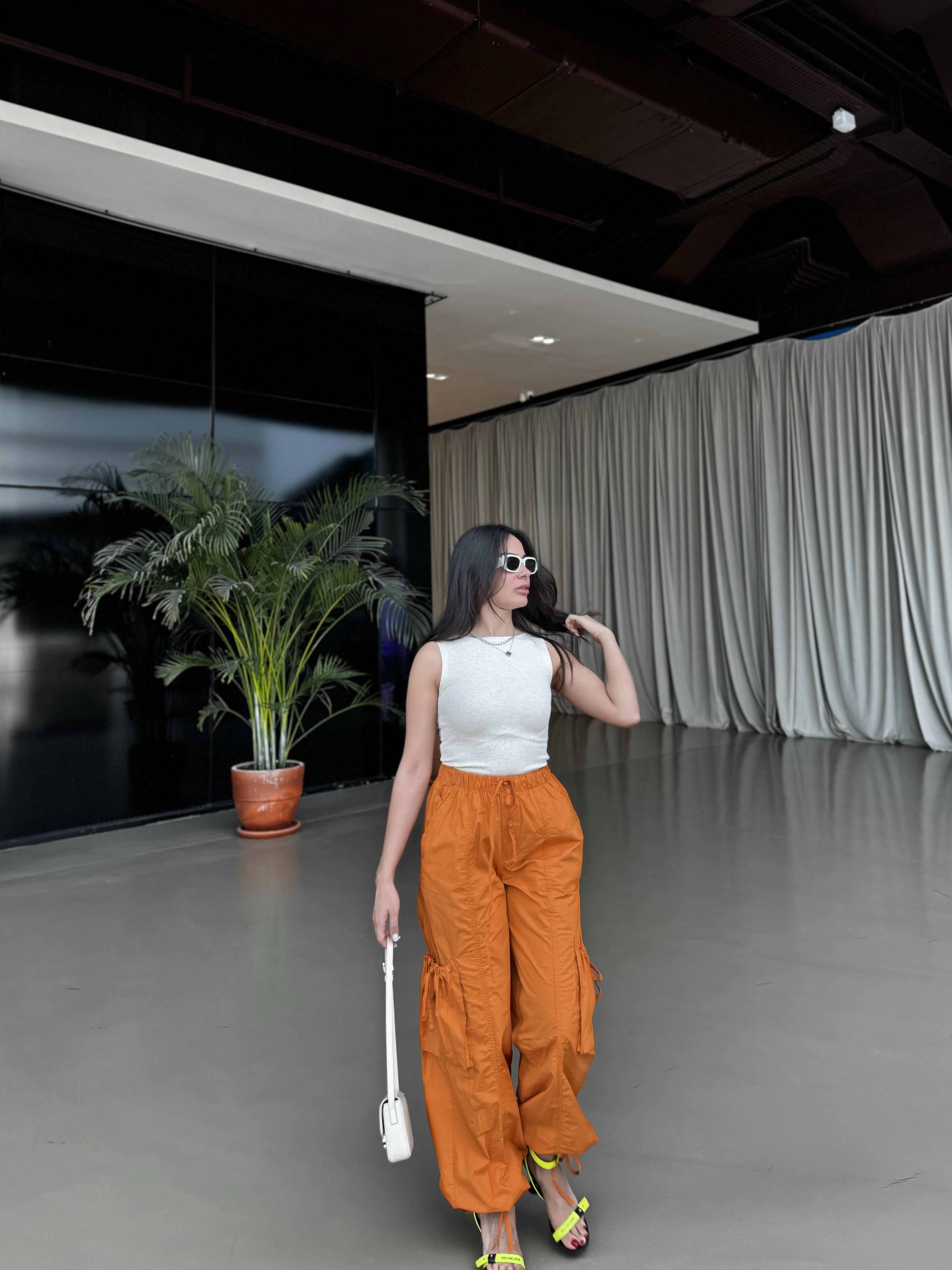 PARAŞÜT KUMAŞ PANTALON