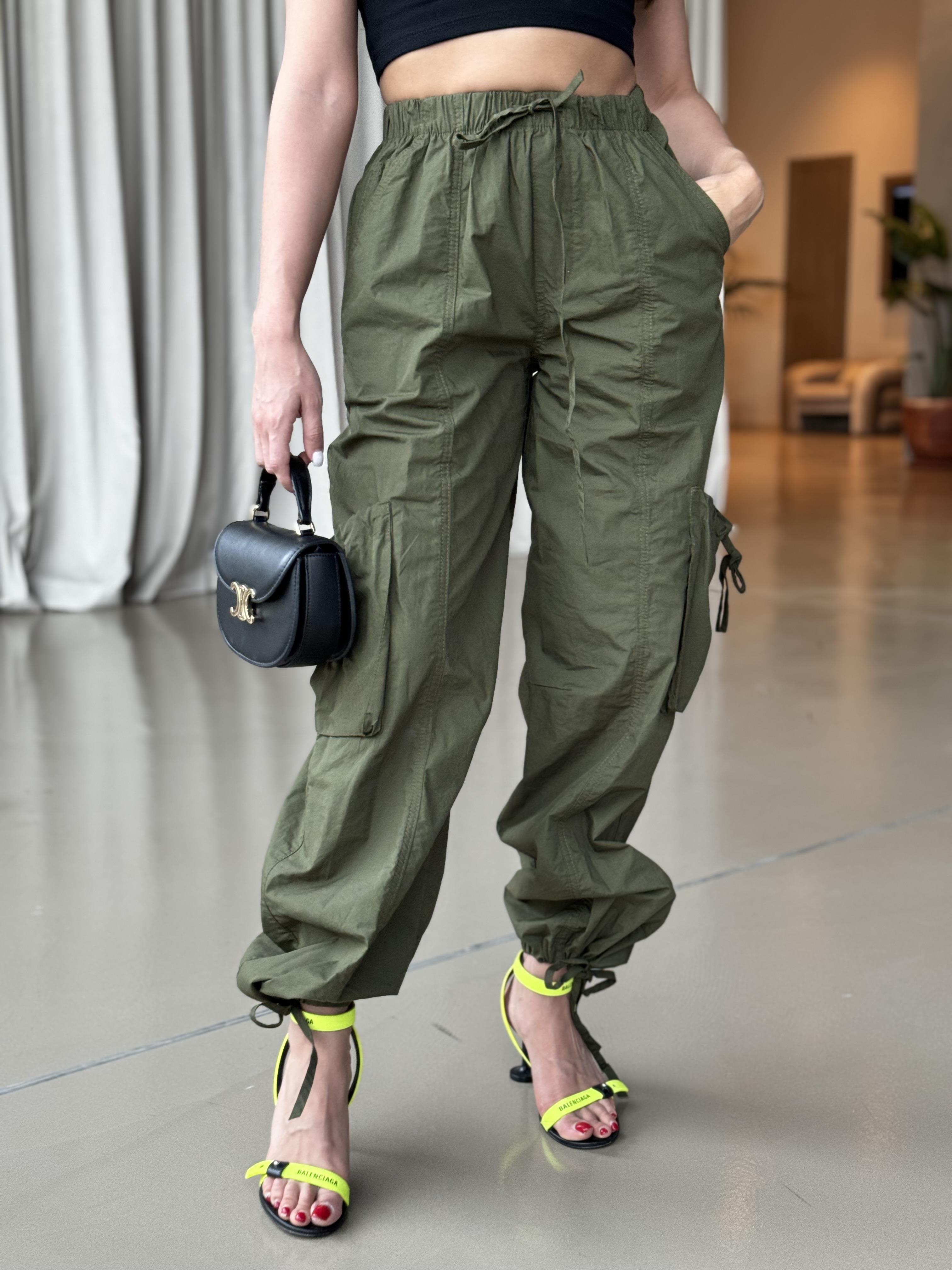 PARAŞÜT KUMAŞ PANTALON