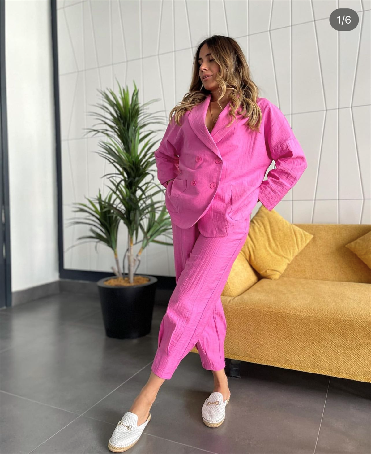 PEMBE CEKET PANTOLON TAKIM