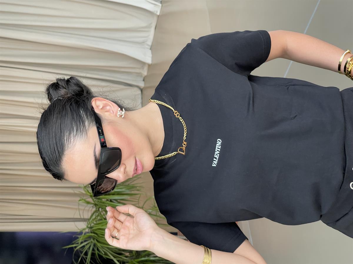 VALENTINO SİYAH T-SHIRT