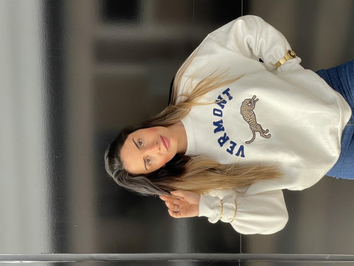 VERMONT BEYAZ SWEAT