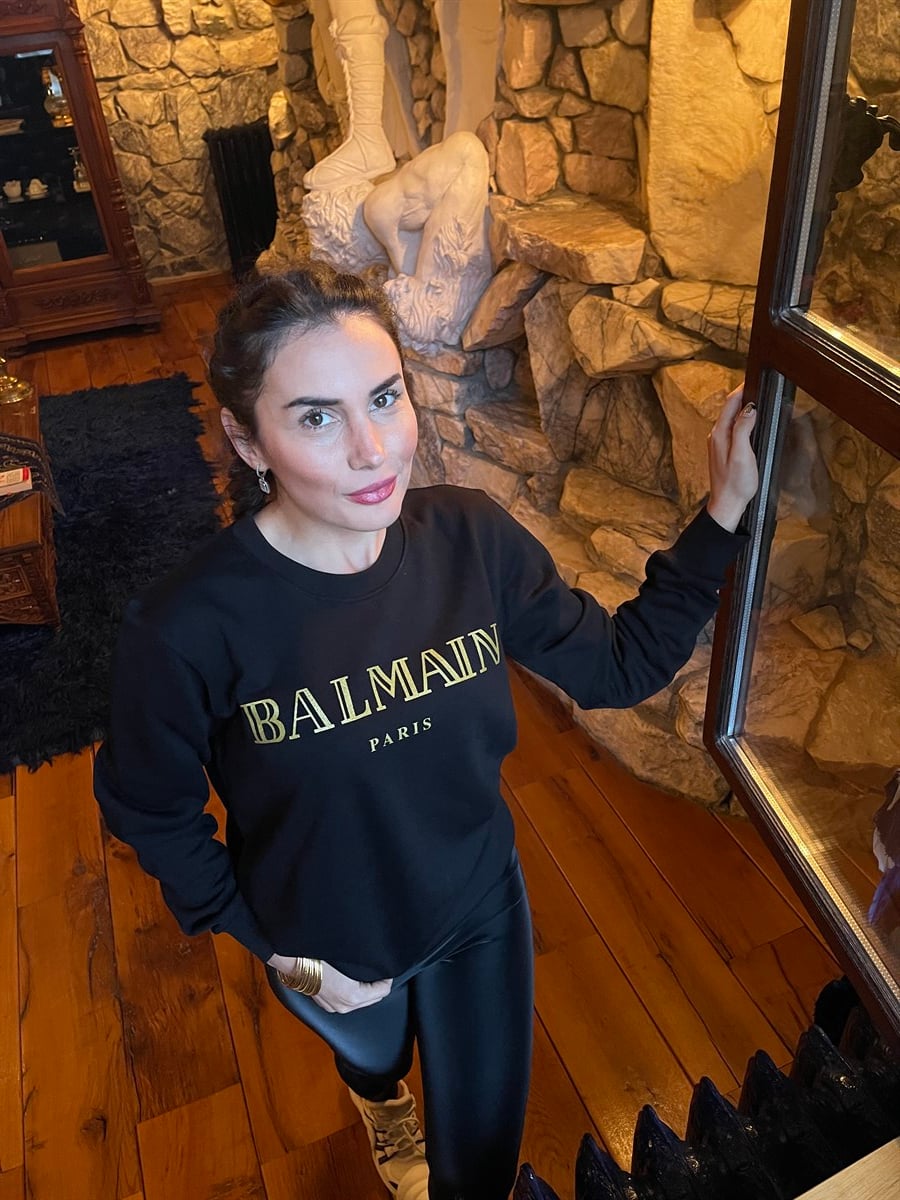 BALMAIN SİYAH SWEAT
