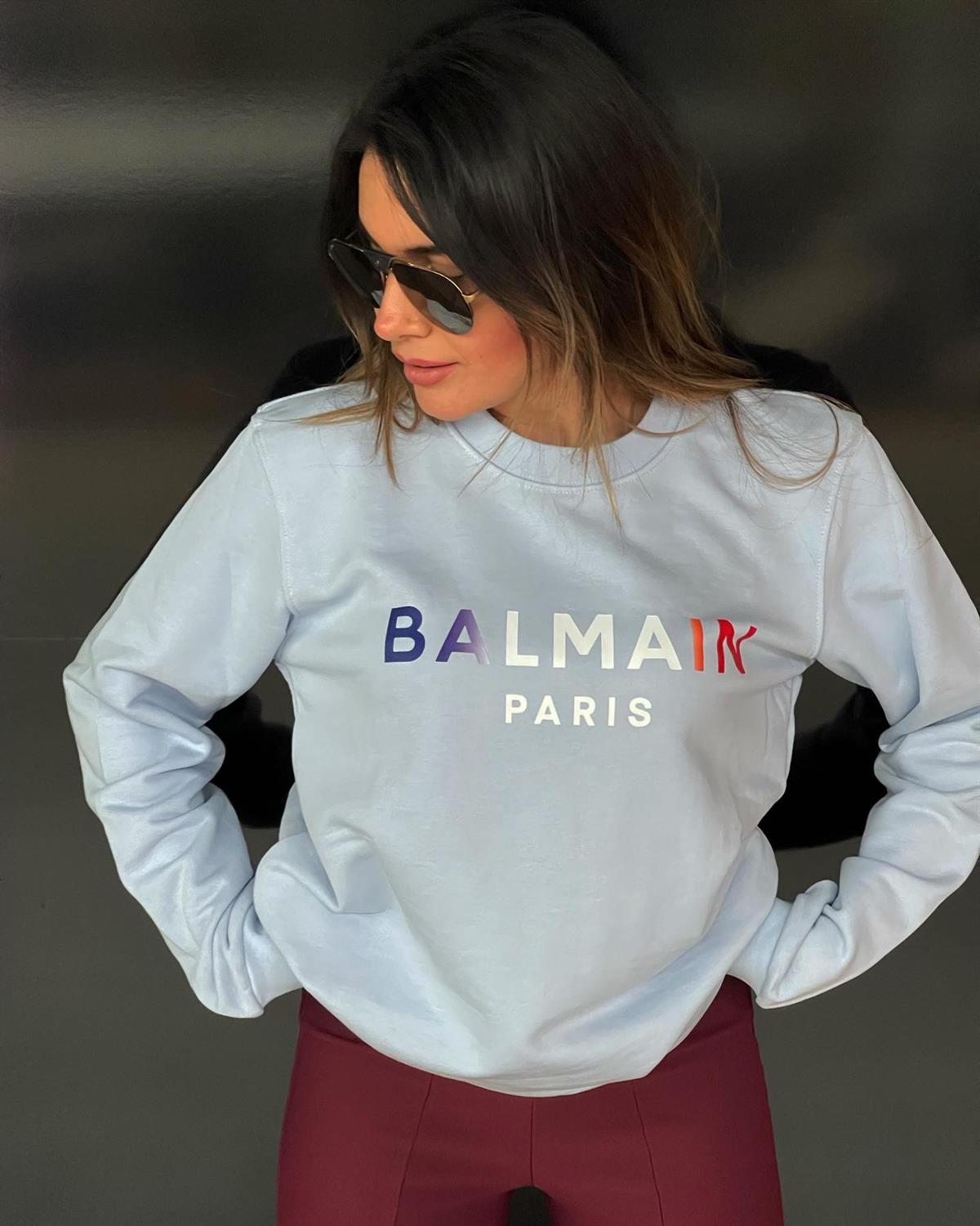 BEBE MAVİSİ BALMAIN SWEAT