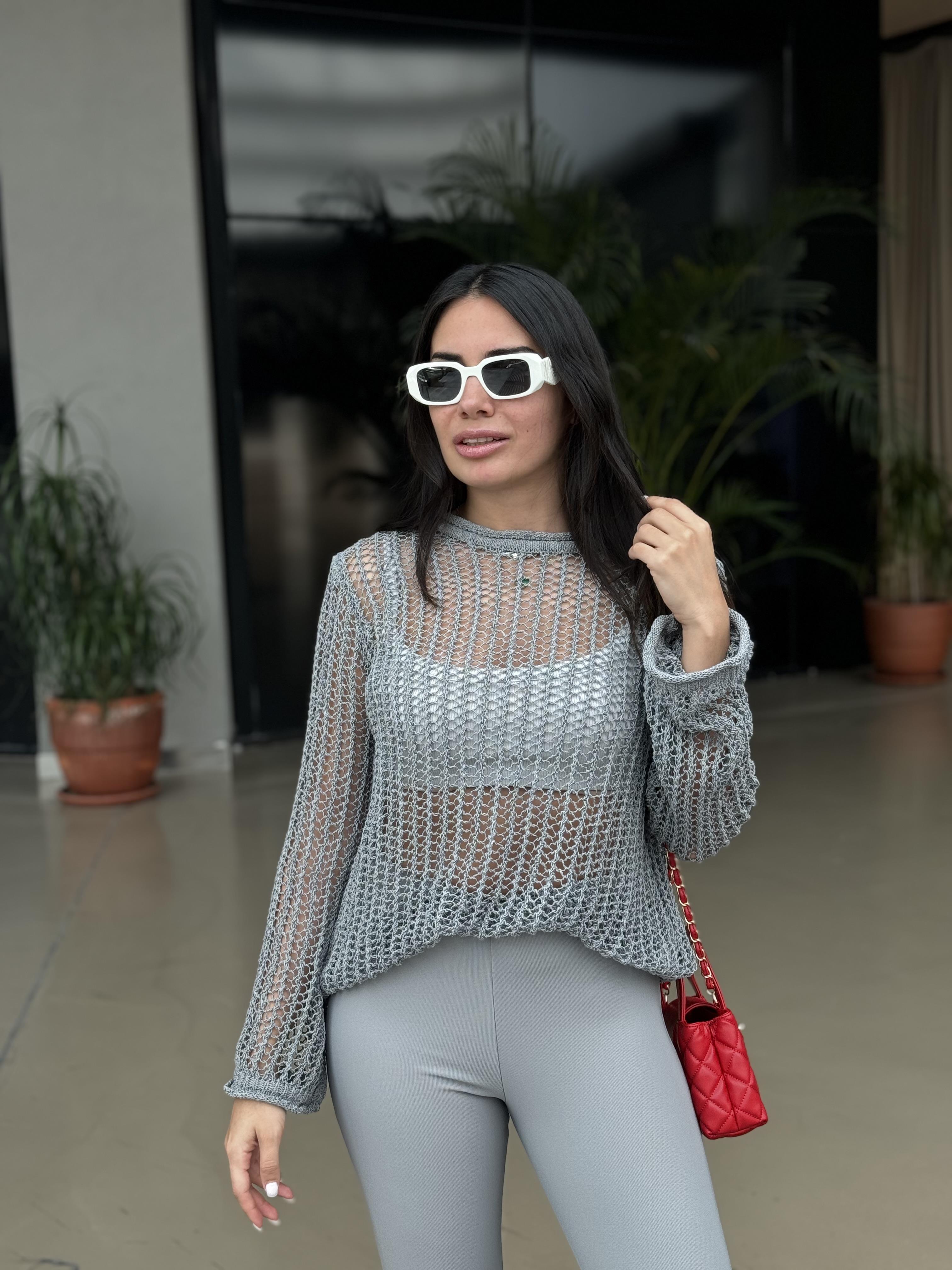 BİSİKLETYAKA AJURLU TRANSPARAN KAZAK 