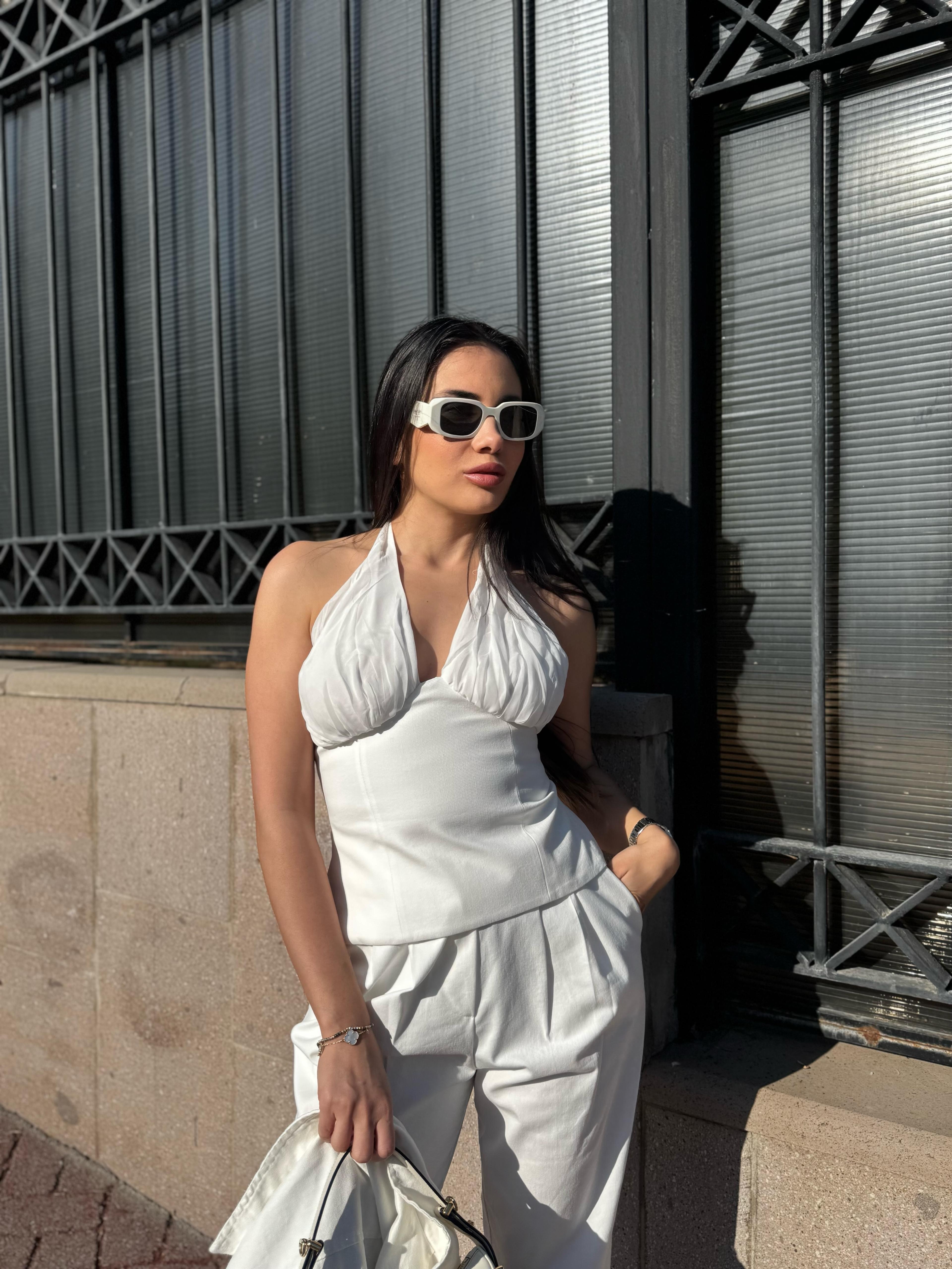 Boyundan Bağlamalı Crop