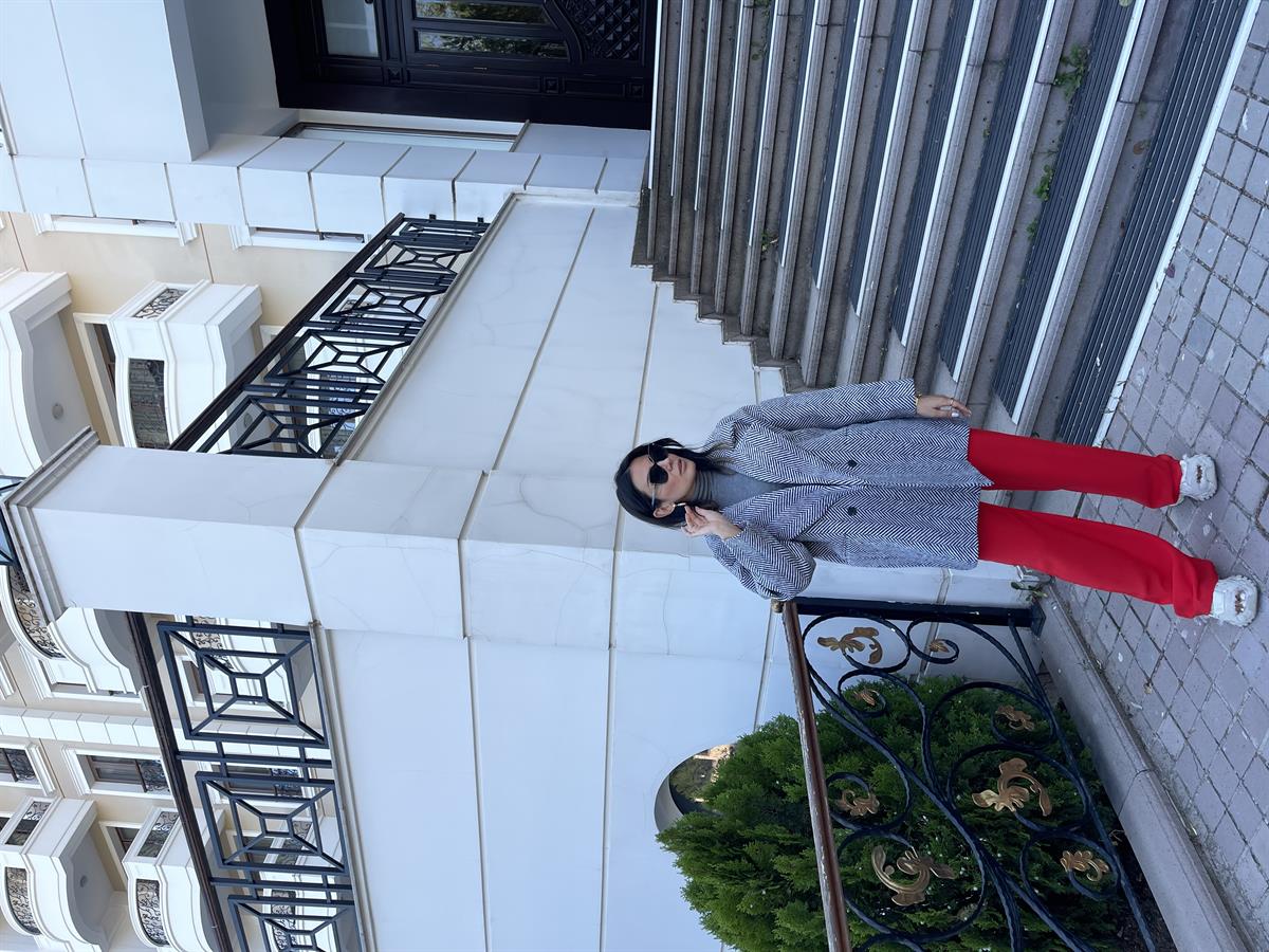 ÇİZGİLİ KLASİK MODEL SALAŞ KESİM KABAN