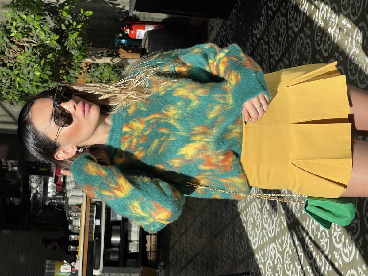 HARDAL PİLİKAŞELİ ŞORT ETEK