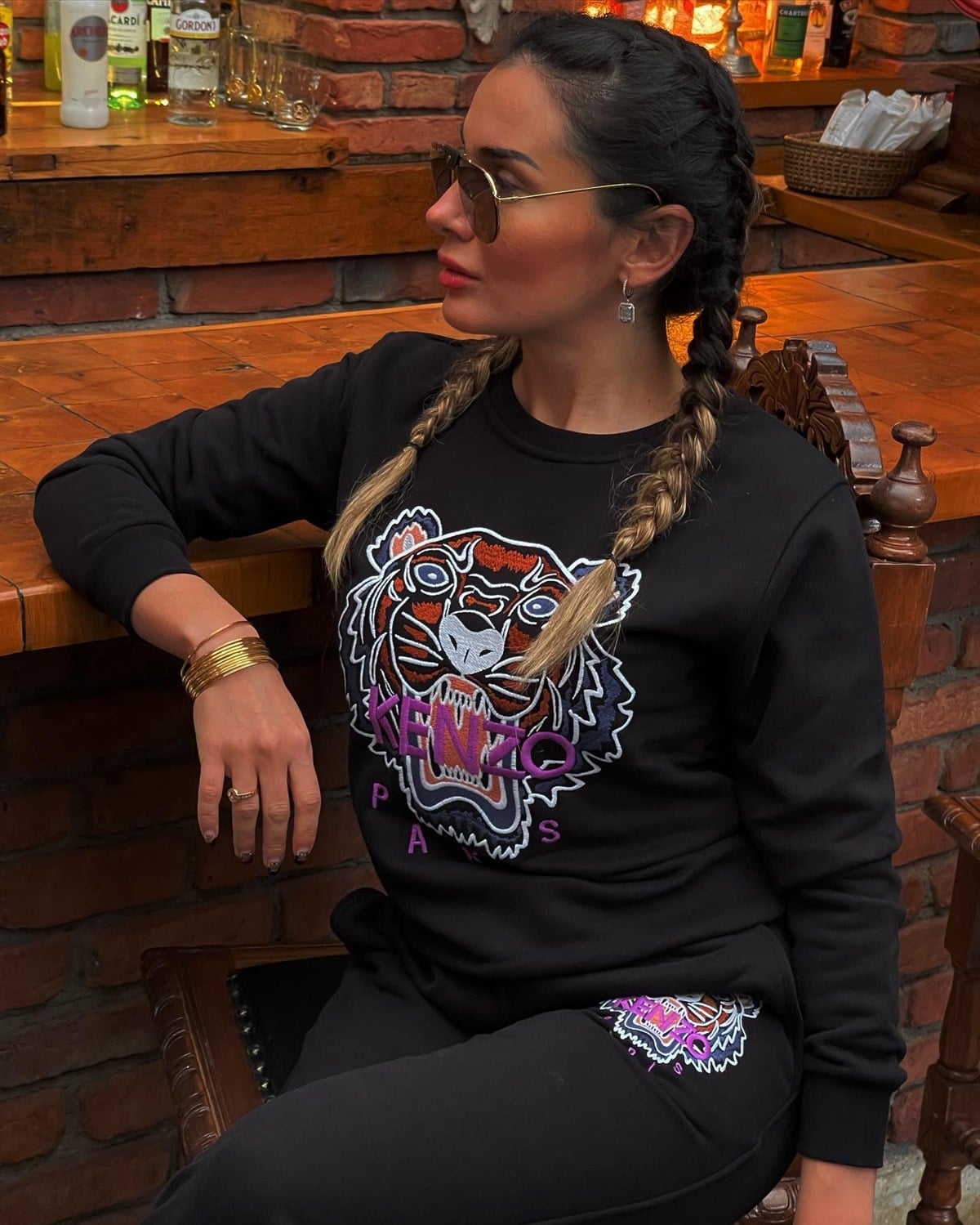 KENZO SİYAH EŞOFMAN TAKIM