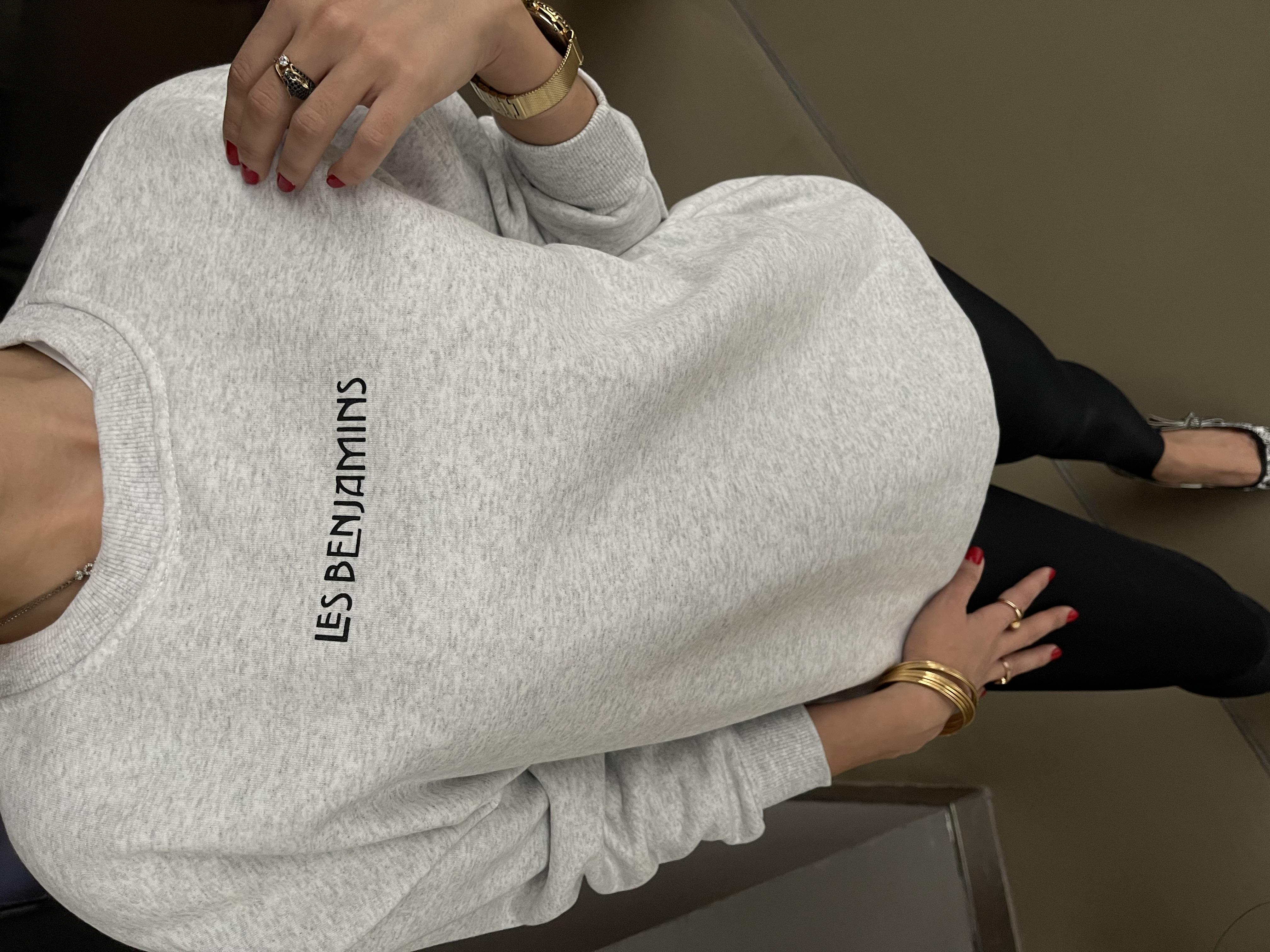 LES BENJAMINS GRİ SWEATSHIRT