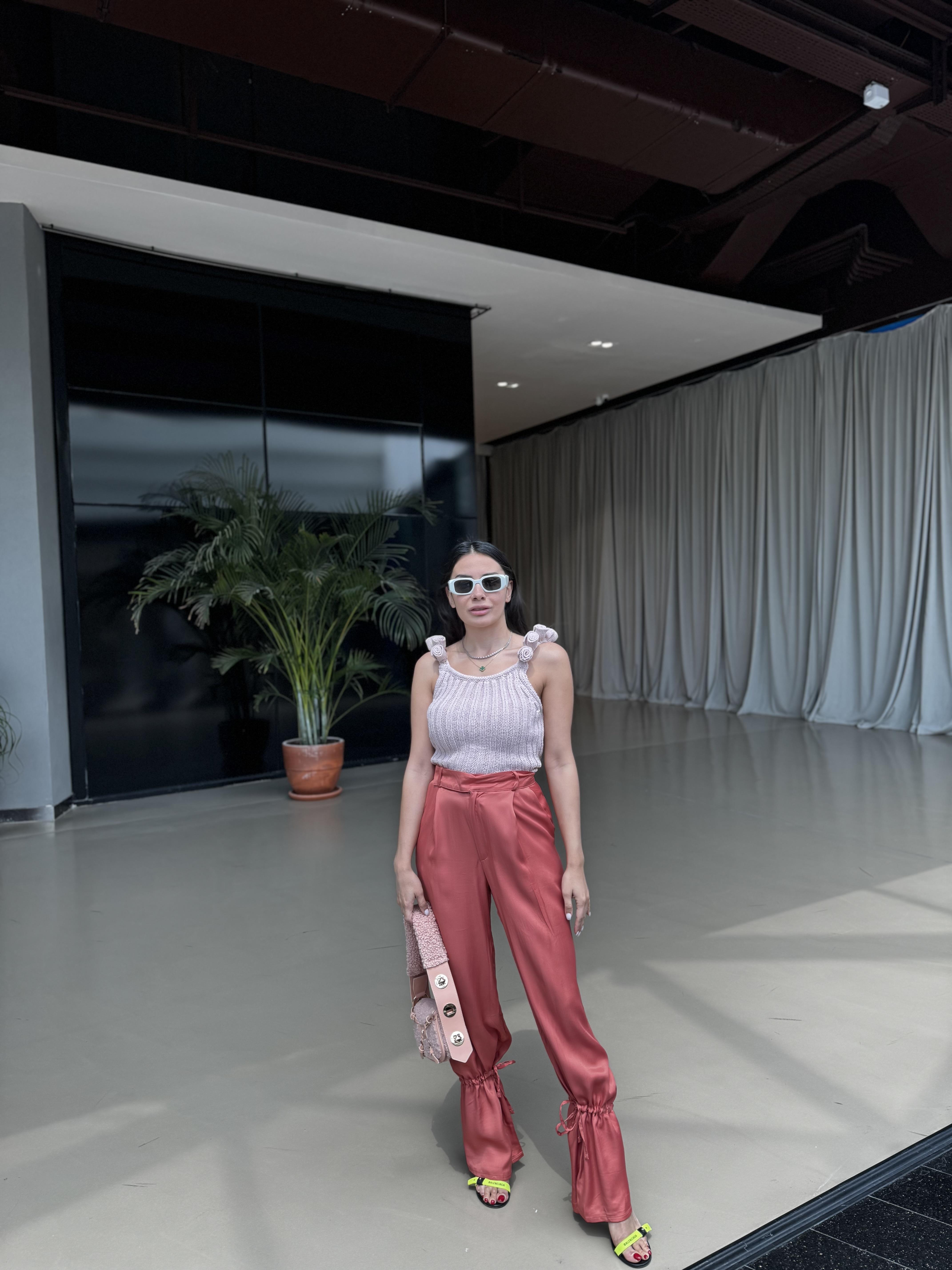 PAÇA BAĞACIKLI PANTALON 